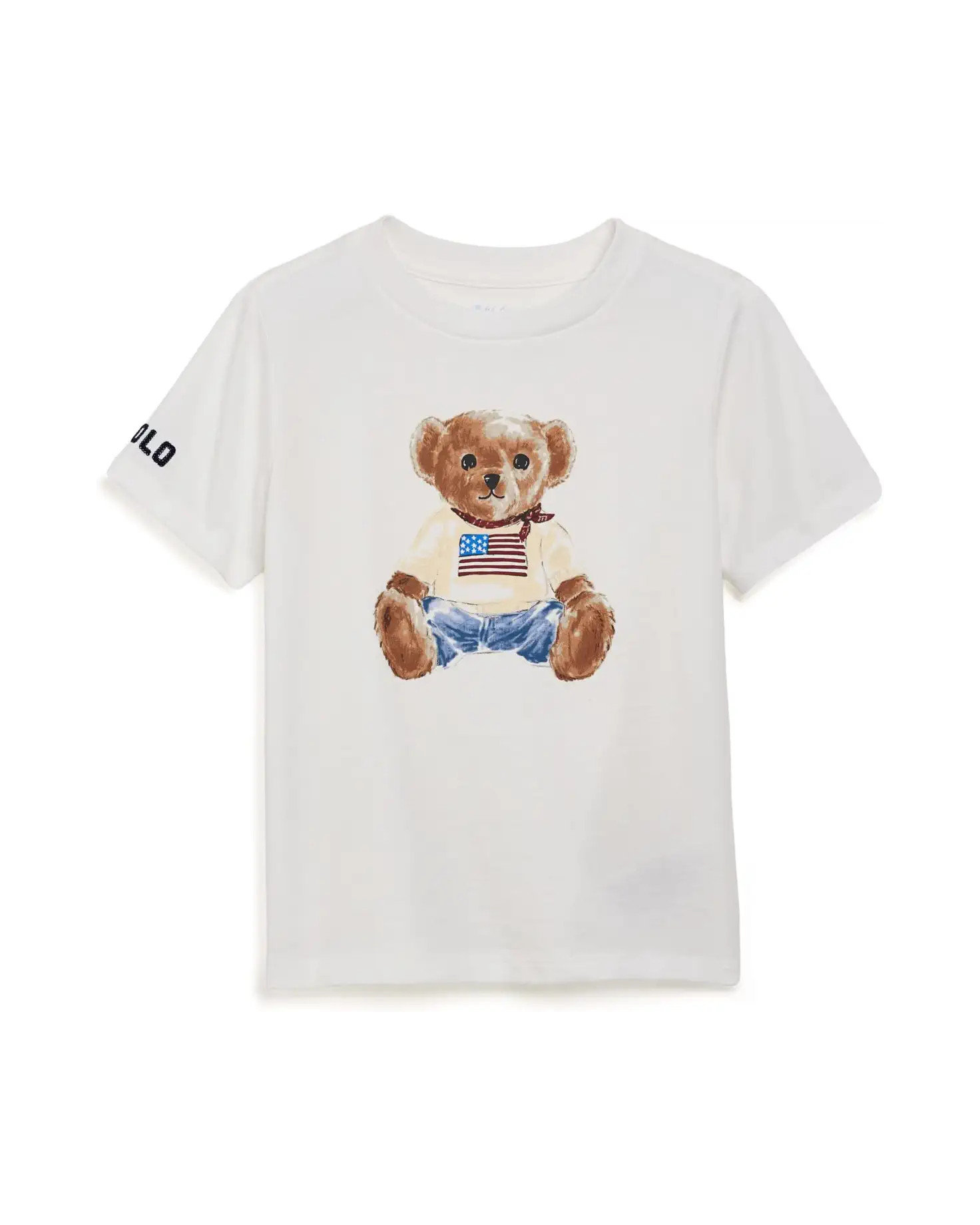 Boy's Polo Ralph Lauren Kids Polo Bear Cotton Jersey Tee (Infant) | Zappos.com