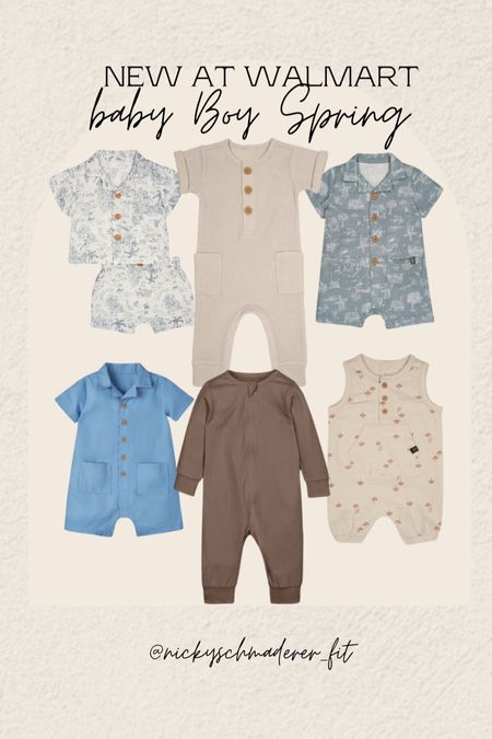New at Walmart! Baby boy spring clothes under $15. The cutest sets! 

Resort wear
Vacation 
Baby boy 
Infant clothes 



#LTKfamily #LTKSeasonal #LTKbaby
