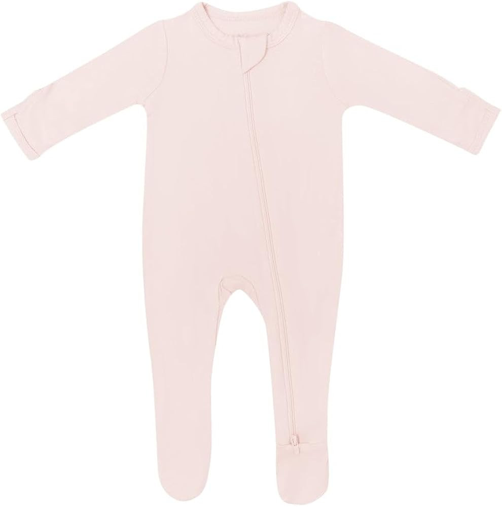 KYTE BABY Unisex Zipper Closure Footies, Rayon Made From Bamboo, 0-24 Months | Amazon (US)