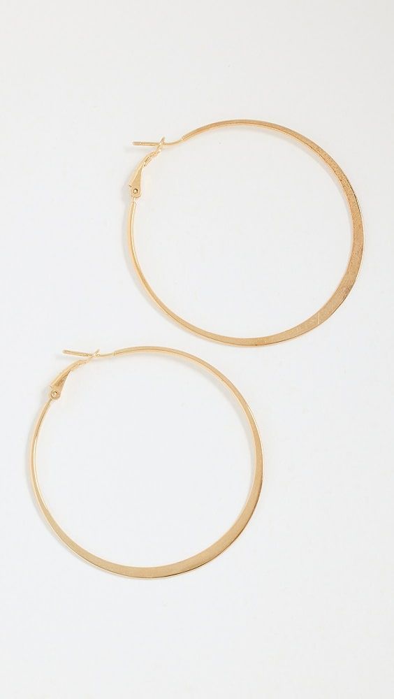 Jennifer Zeuner Jewelry Small Hoop Earrings | Shopbop | Shopbop