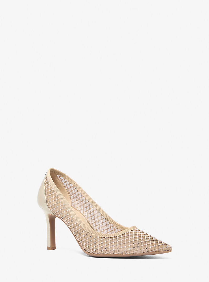 Willa Embellished Mesh Pump | Michael Kors US