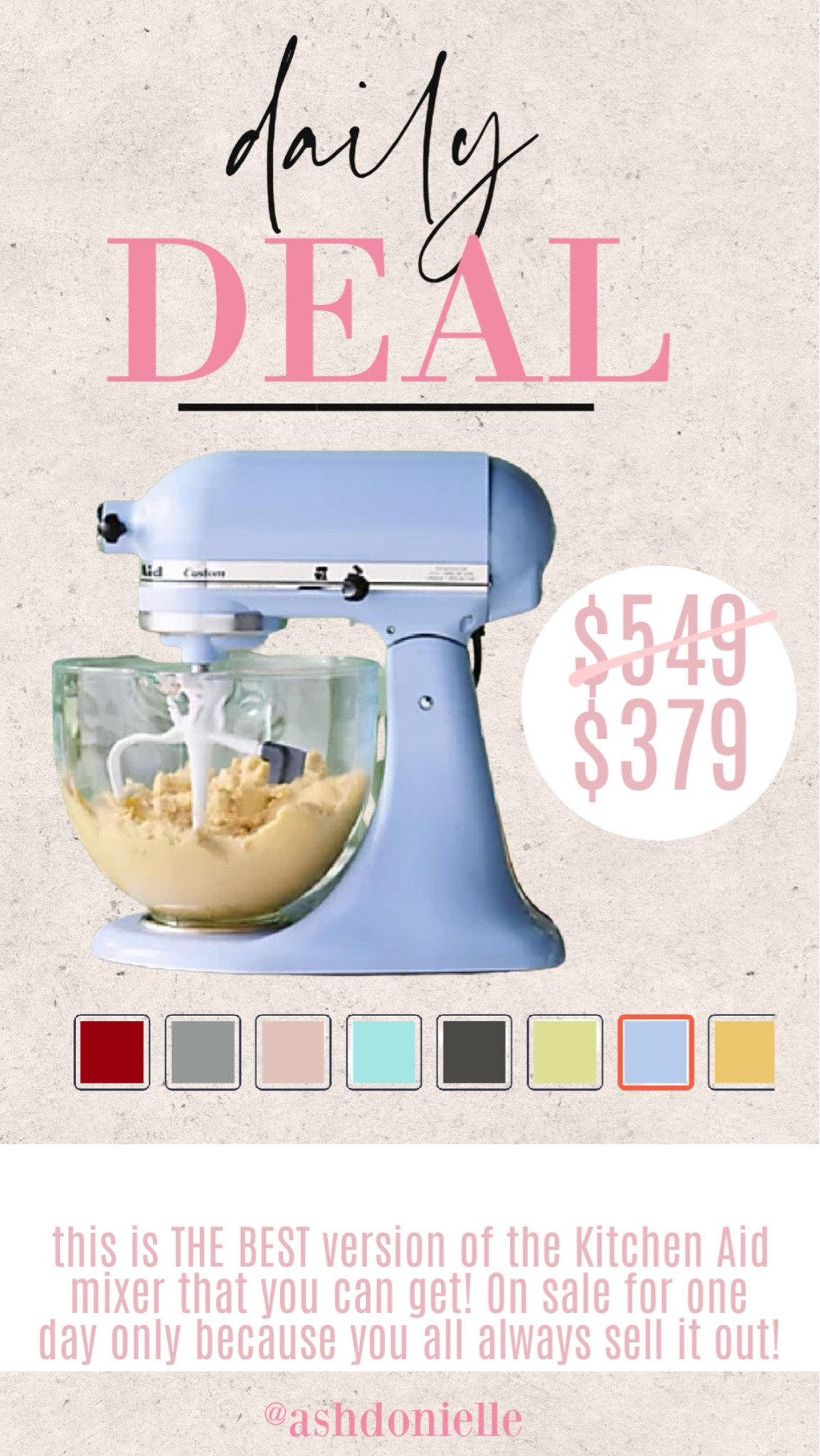 One day kitchen aid sale! 

#LTKstyletip #LTKhome #LTKsalealert