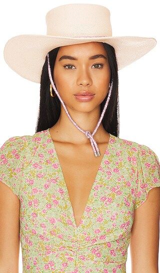 x REVOLVE Crystal Band Cowboy Hat in Pink | Revolve Clothing (Global)