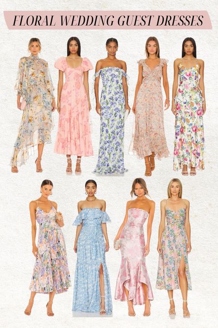 Floral wedding guest dresses for spring & summer weddings 🌸🌼

Wedding guest dress, floral dress, floral wedding guest dress, revolve dress, spring dress, summer dress, vacation dress, beach dress, long floral dress, pink floral dress, blue floral dress, vacation outfit, spring break outfit, Christine Andrew 

#LTKwedding #LTKstyletip #LTKSeasonal