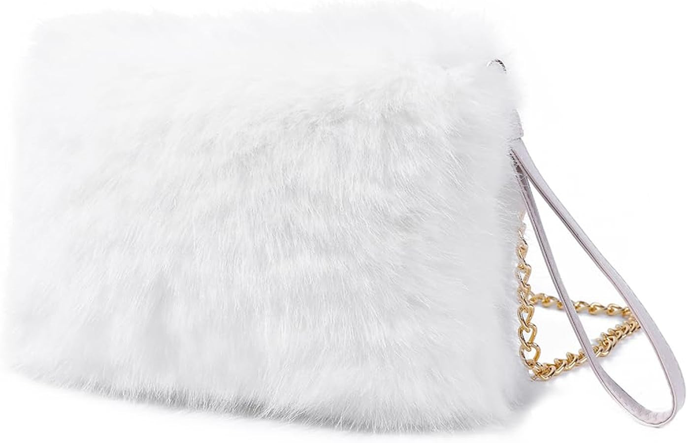 ZOSCGJMY Evening Faux Fur Handbags for Women Furry Fluffy Fuzzy Bags Purse Crossbody Shoulder Str... | Amazon (US)
