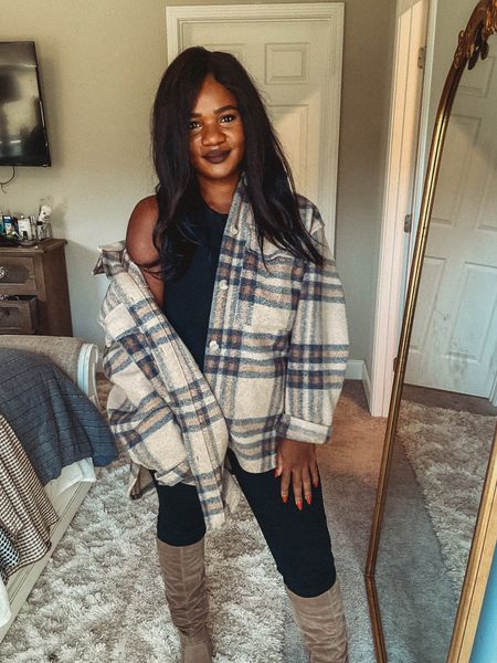 Fall is here, there is no denying it. So her we go with the plaid and fleeces because we are ready.  I bought this at @h&m in Norway this summer and it is now sold out in the color but there are other colors. I’ve also linked similar from different sellers. 

#LTKstyletip #LTKsalealert #LTKfindsunder50