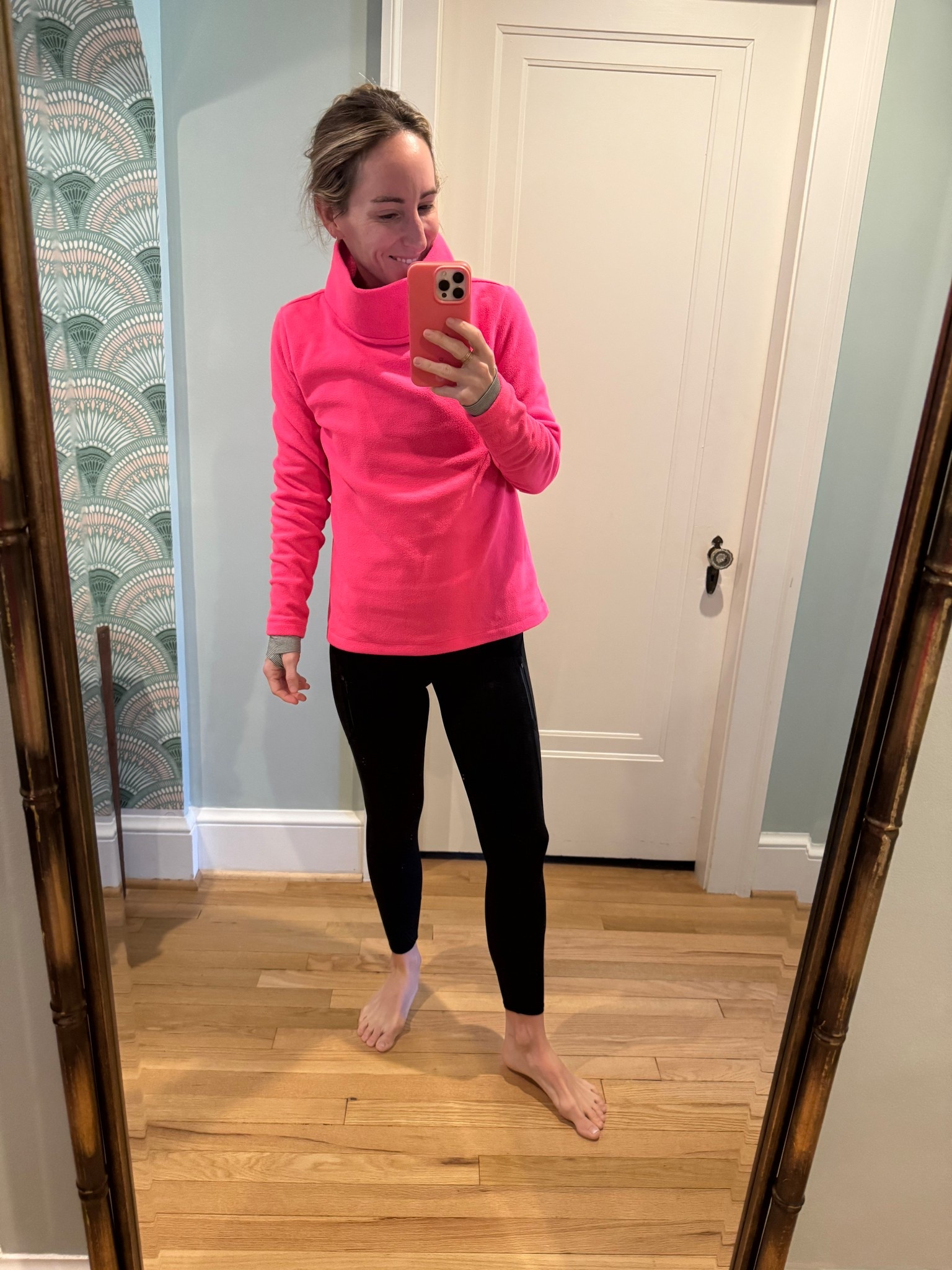 Spanx leggings are quickly becoming my favorite. Specifically the 7/8 booty boost. They have the perfect amount of compression and are high rise. They don’t pill or pull and wash so well! My favorite Spanx product by far! 

#LTKfitnessgoals #LTKActive #LTKSpringSale