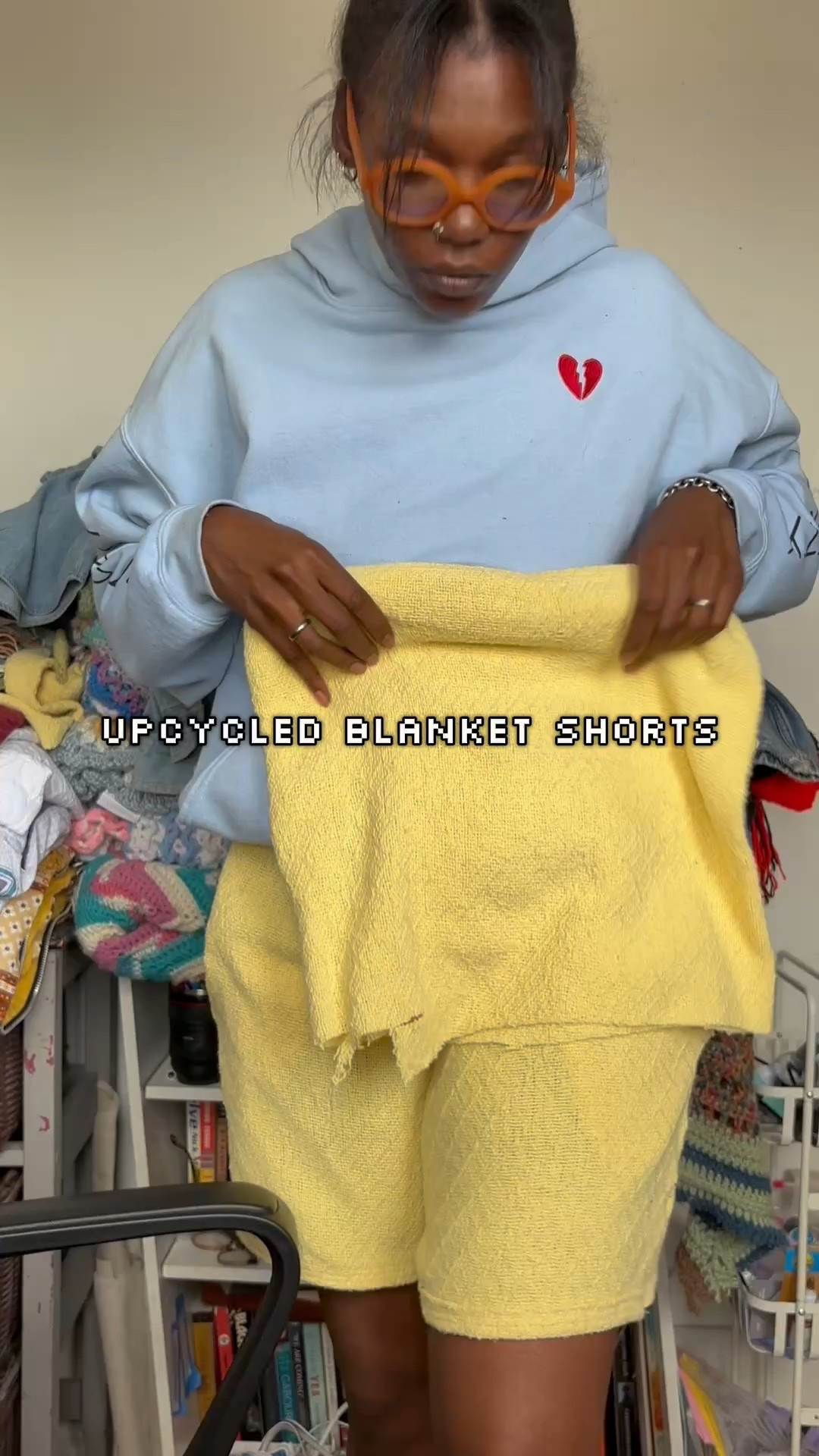 Upcycled Blanket Shorts. Beginner friendly project again  

#LTKSaleAlert #LTKFindsUnder50 #LTKFindsUnder100