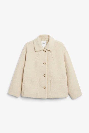 Textured jacket | Monki