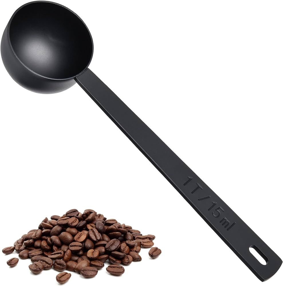 U-Taste Coffee Scoop 1 Tablespoon: 18/8 Stainless Steel Measuring Scooper for Ground Coffee, Bean... | Amazon (US)