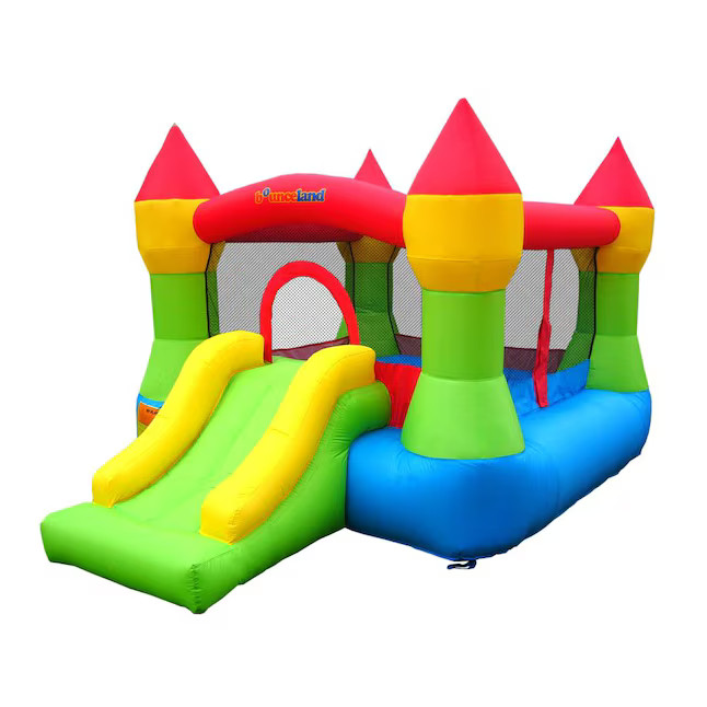 Bounceland 144-in Polyethylene Bounce House | Lowe's