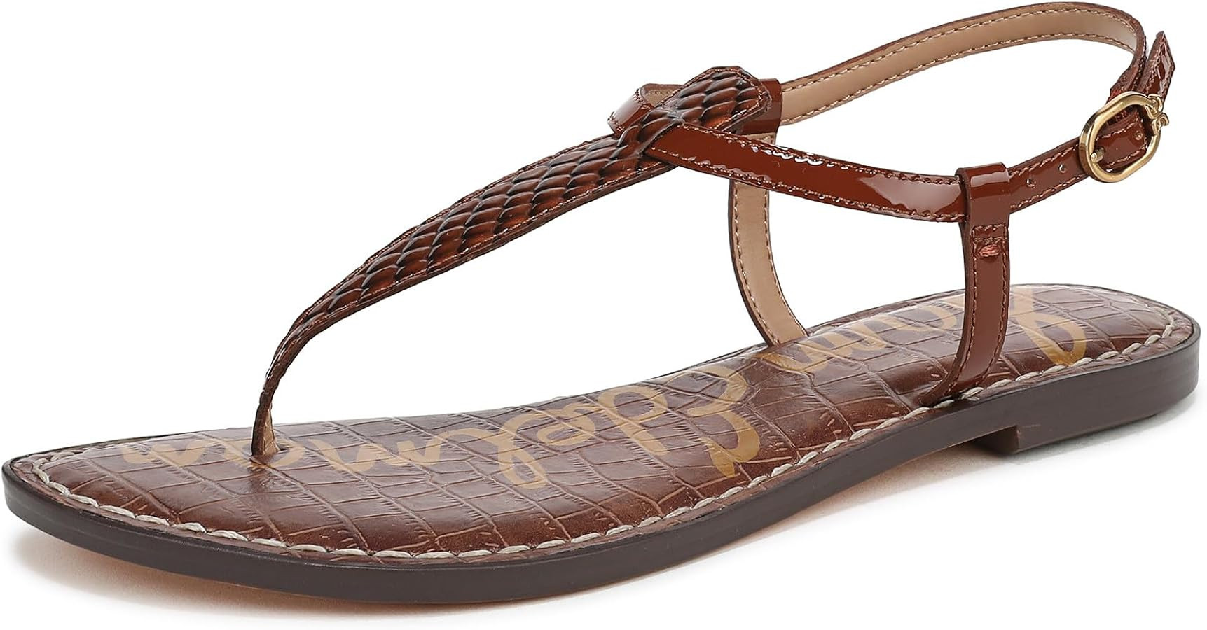 Sam Edelman Women's Gigi Flat Sandal | Amazon (US)