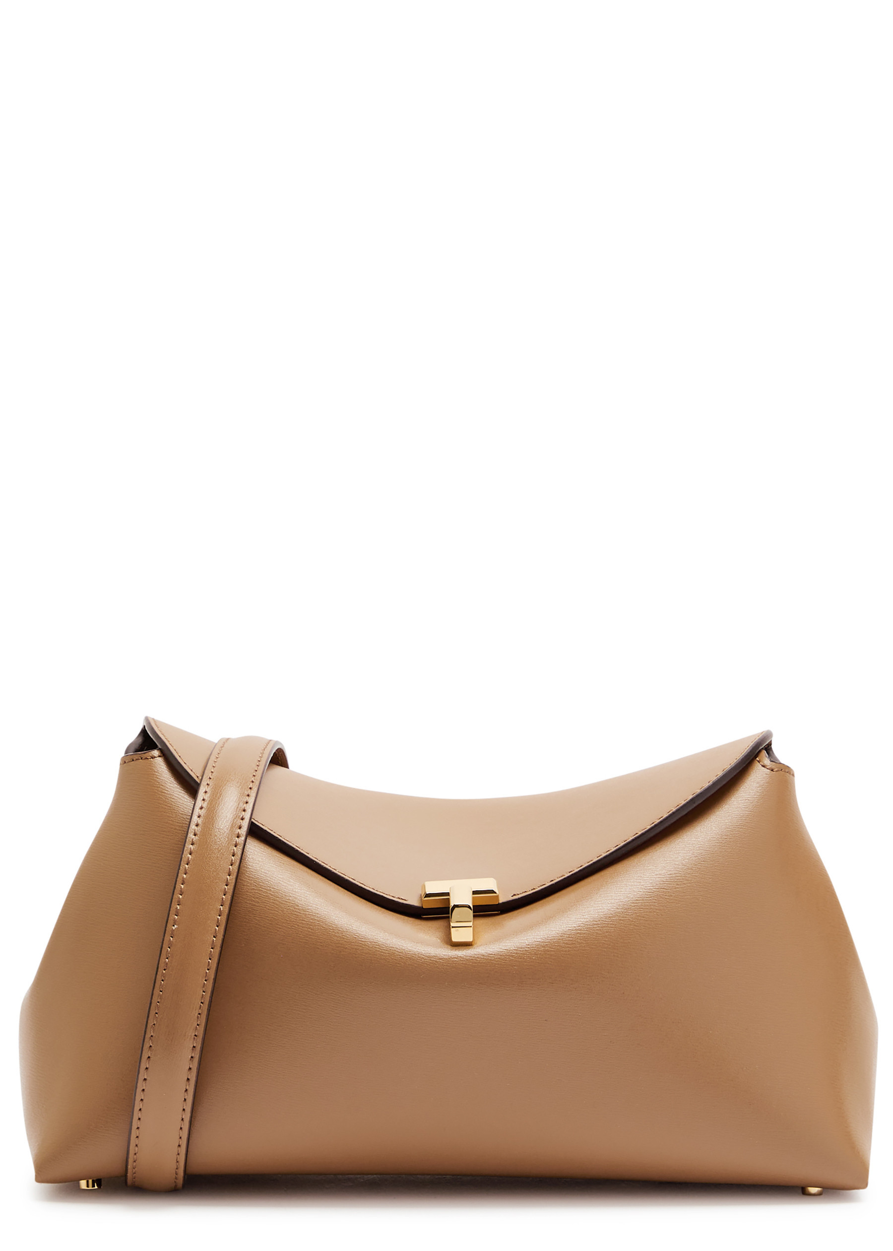 T-lock leather clutch | Harvey Nichols
