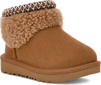 Kids' Classic Ultra Mini Curly Shearling Boot | Nordstrom