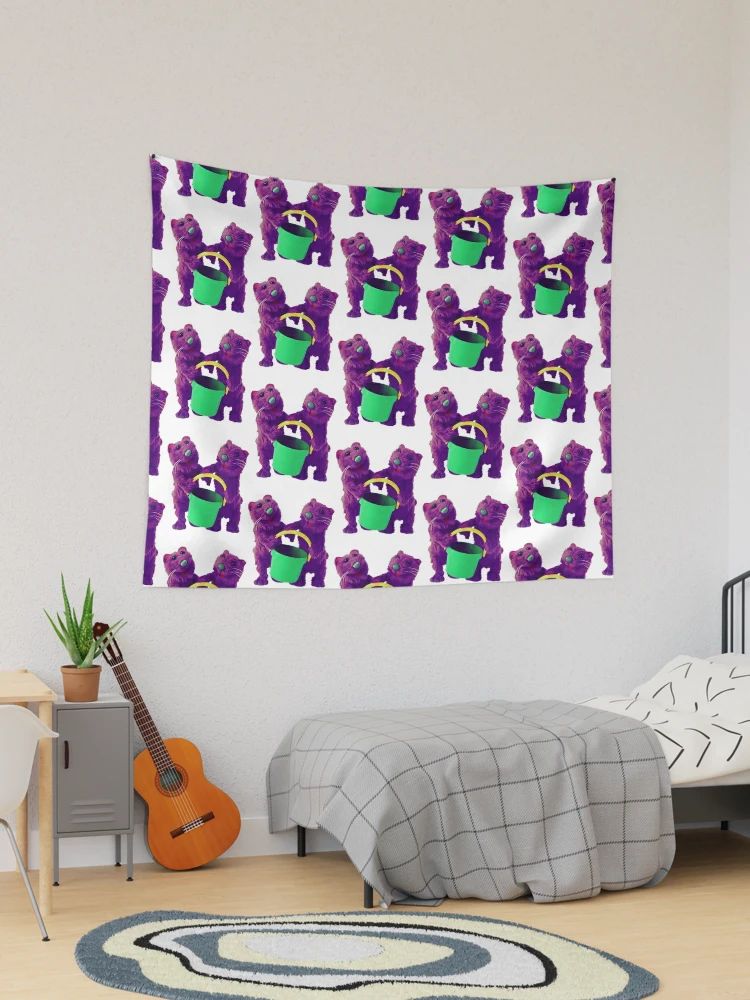 Bear in the Big Blue House  Tapestry | Redbubble (US)