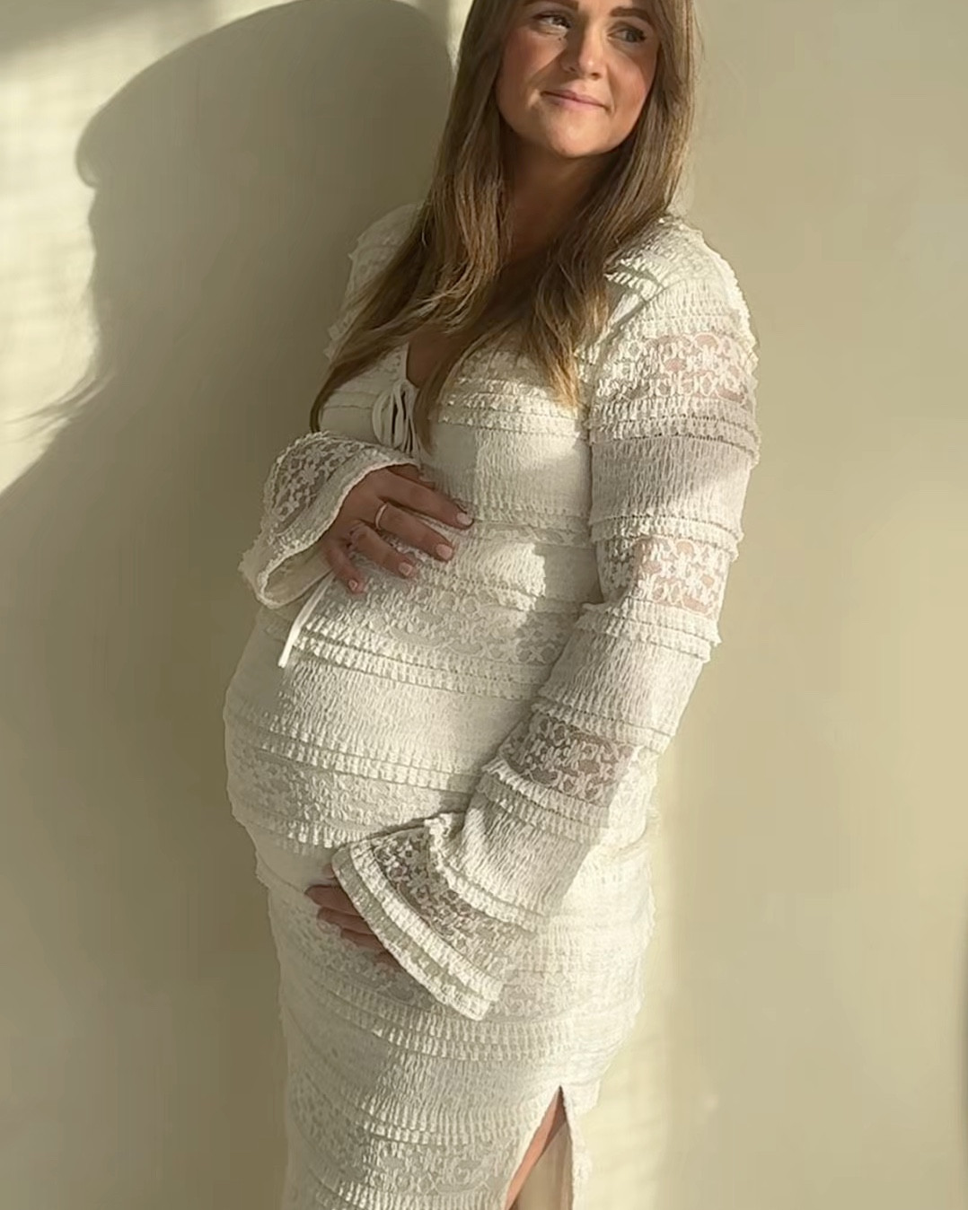 The most beautiful dress for our maternity photoshoot 

Wearing S with plenty of room 

#LTKootd #LTKmomlife #LTKBump