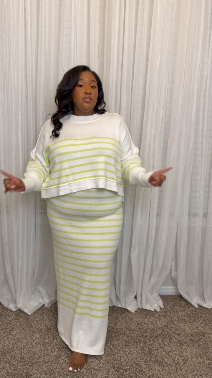 ✨ Kohl’s Plus Size 2 Piece Set Outfit Idea. I’m wearing the Slouchy Cropped Sweater paired with the Sweater Knit Maxi Skirt from the SO line. 

Sizing:
- I’m wearing a 2x. 


#LTKPlusSize #LTKootd #LTKgrwm