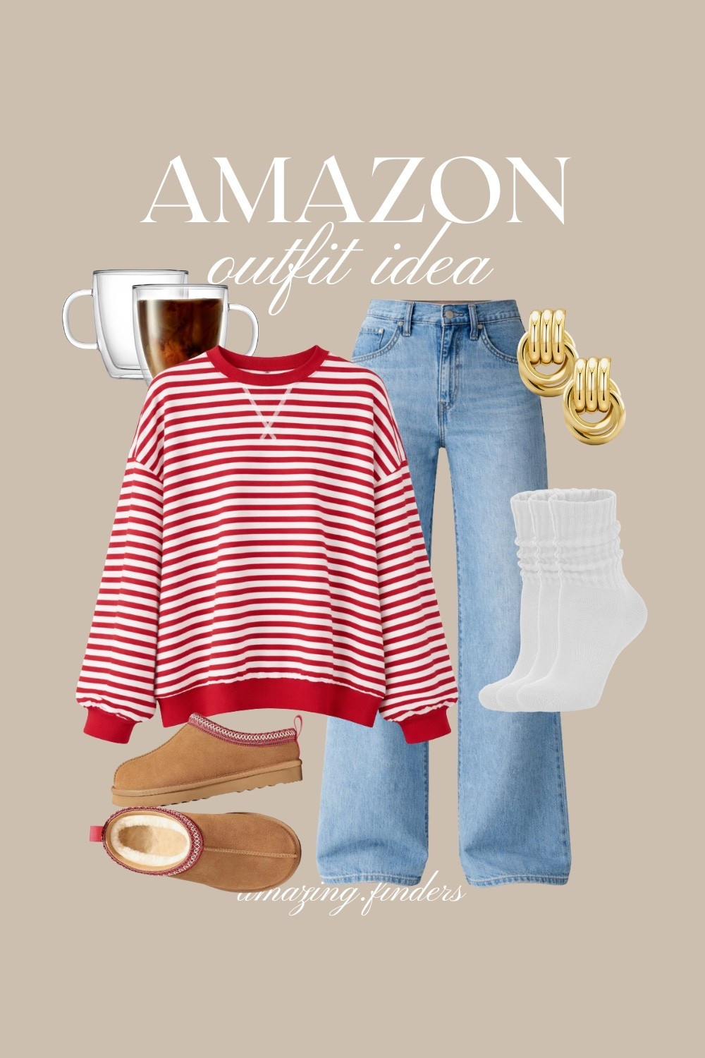 JoyJolt Savor Double Wall Insulated Glasses - Coffee Mugs (Set of 2) - 13.5-Ounces,
PRETTYGARDEN Wide Leg Jeans for Women Trendy High Waisted Stretchy Baggy Raw Hem Denim Palazzo Pants 2026 Spring Fall Clothes,
Funky Junque Two Tone Vintage Trucker Hats Men Women Corduroy Trendy Embroidered Baseball Cap Snapback Funny Gifts,
Women's Scrunch Crew Socks Retro 3-Pack Solid Cotton Boot Calf Chunky Ribbed Cozy Slouchy Socks Size 5-11,
Genuine Suede Fuzzy Slippers for Women Winter Warm House Shoes Cozy Mini Boots for Indoor Outdoor,
Trendy Gold Plated Knot Earrings for Women Chunky Statement Drop Dangle Earrings Lightweight Hypoallergenic Fashion Accessories Gold Jewelry Gifts for Womens,
PRETTYGARDEN Womens Striped Oversized Sweatshirt Color Block Crew Neck Long Sleeve Casual Loose Pullover Top Y2K Clothes 

Follow my LTK @amazingfinders on the @shop.LTK app to view this post and get my exclusive app-only content!

#liketkit 
@shop.ltk
https://liketk.it/5VOLF

#LTKmomlife #LTKdayinmylife #LTKActive