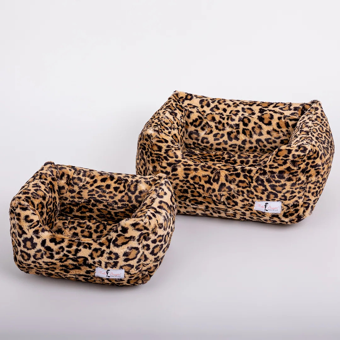 Animal Print Polyester Pet Bed | Wayfair North America