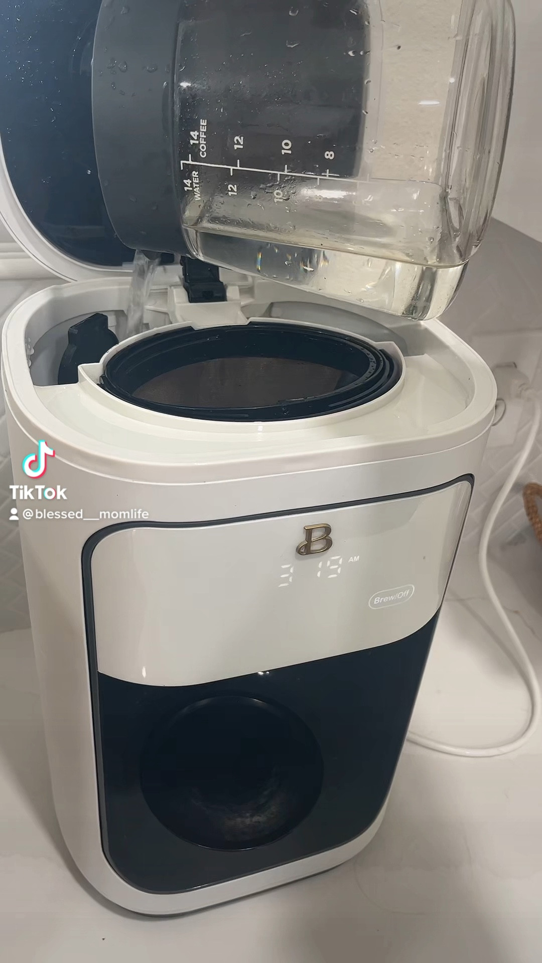 We love our Coffee pot and I love that it matches the aesthetic of my kitchen. #beautifalbydrew #whiteandgoldkitchen #whiteandblackkitchen #kitchen 

#LTKhome #LTKunder100 #LTKstyletip