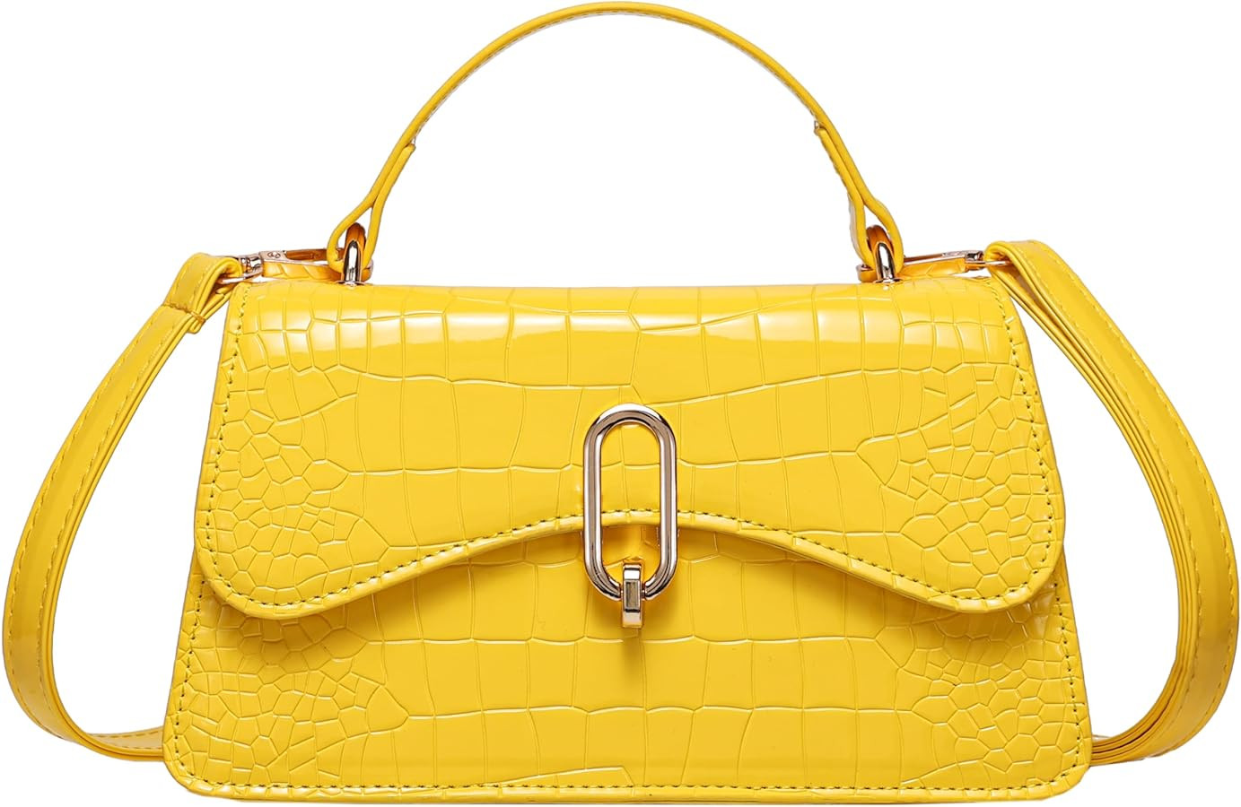 Mini Crossbody Bag for Women, Cute Mini Purse, Ladies Small Top Handle Satchel, Trendy Daily Clut... | Amazon (US)