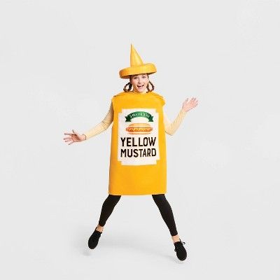 Adult Mustard Halloween Costume with Headpiece One Size - Hyde &#38; EEK! Boutique&#8482; | Target