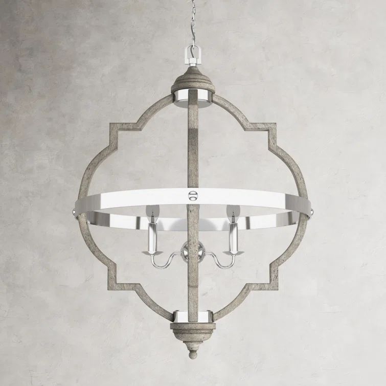Freemont Dimmable Lantern Geometric Chandelier | Wayfair North America