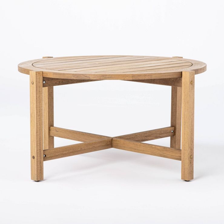 Bluffdale Wood Patio Coffee Table - Threshold™ designed with Studio McGee | Target