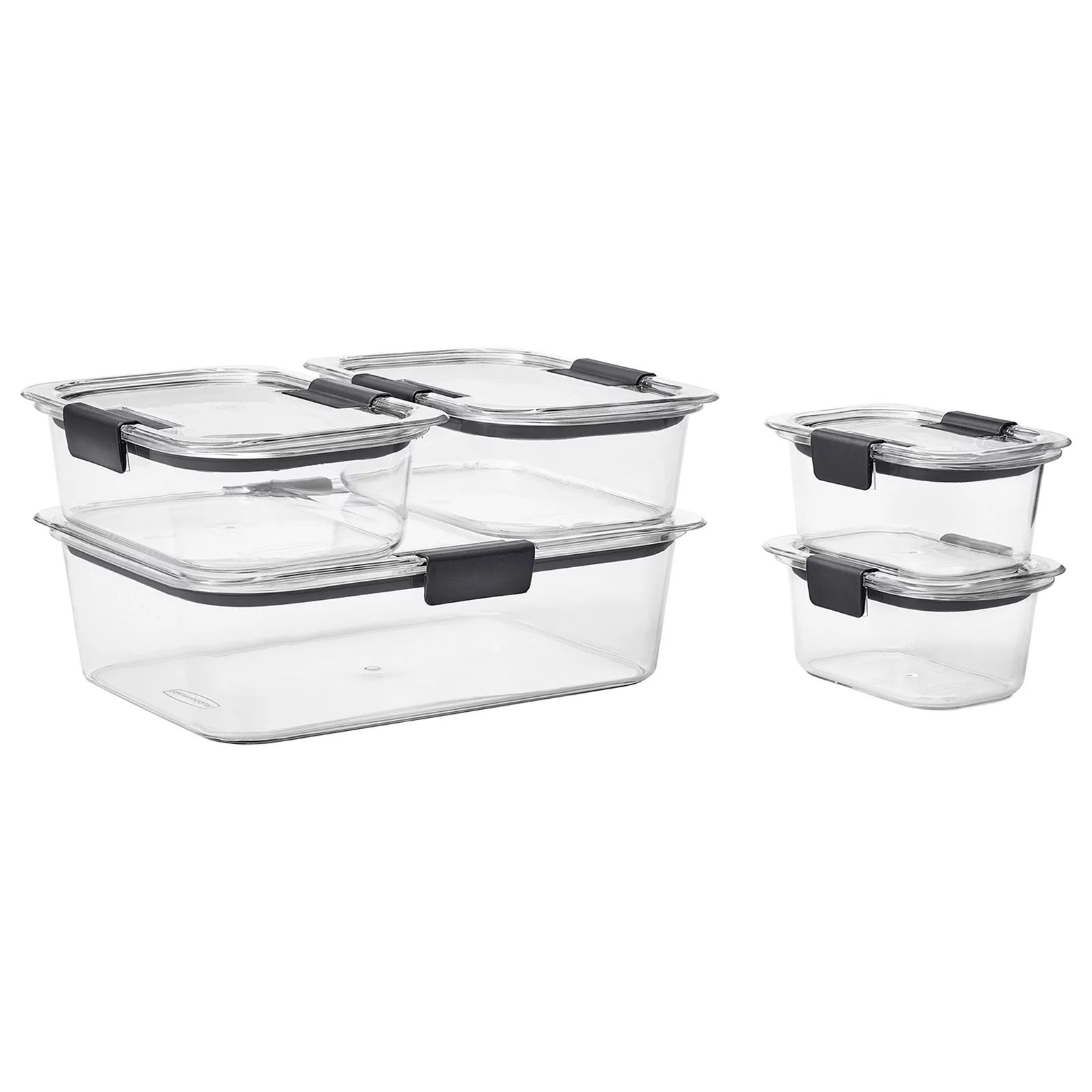 Rubbermaid Brilliance 10-Piece Food Storage Containers Set | Kohl's