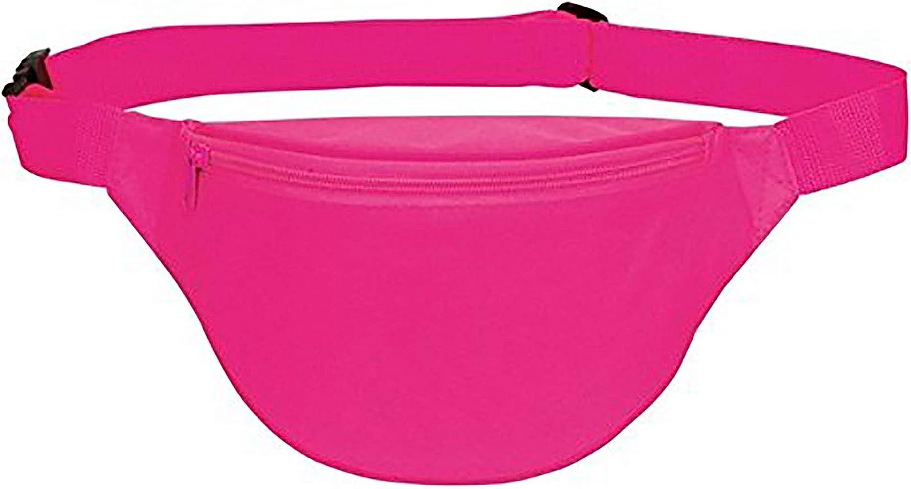 BuyAgain Fanny Pack, Unisex 2 Zipper Quick Release Buckle Travel Sport Running Waist Fanny Pack For  | Amazon (US)