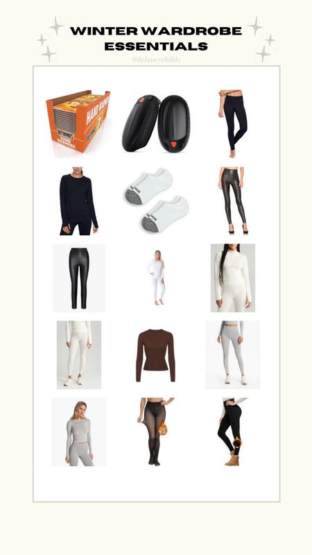 base layers from my latest YouTube ▶️❄️ winter wardrobe essentials + where to buy them 

#LTKGiftGuide #LTKSeasonal #LTKHoliday