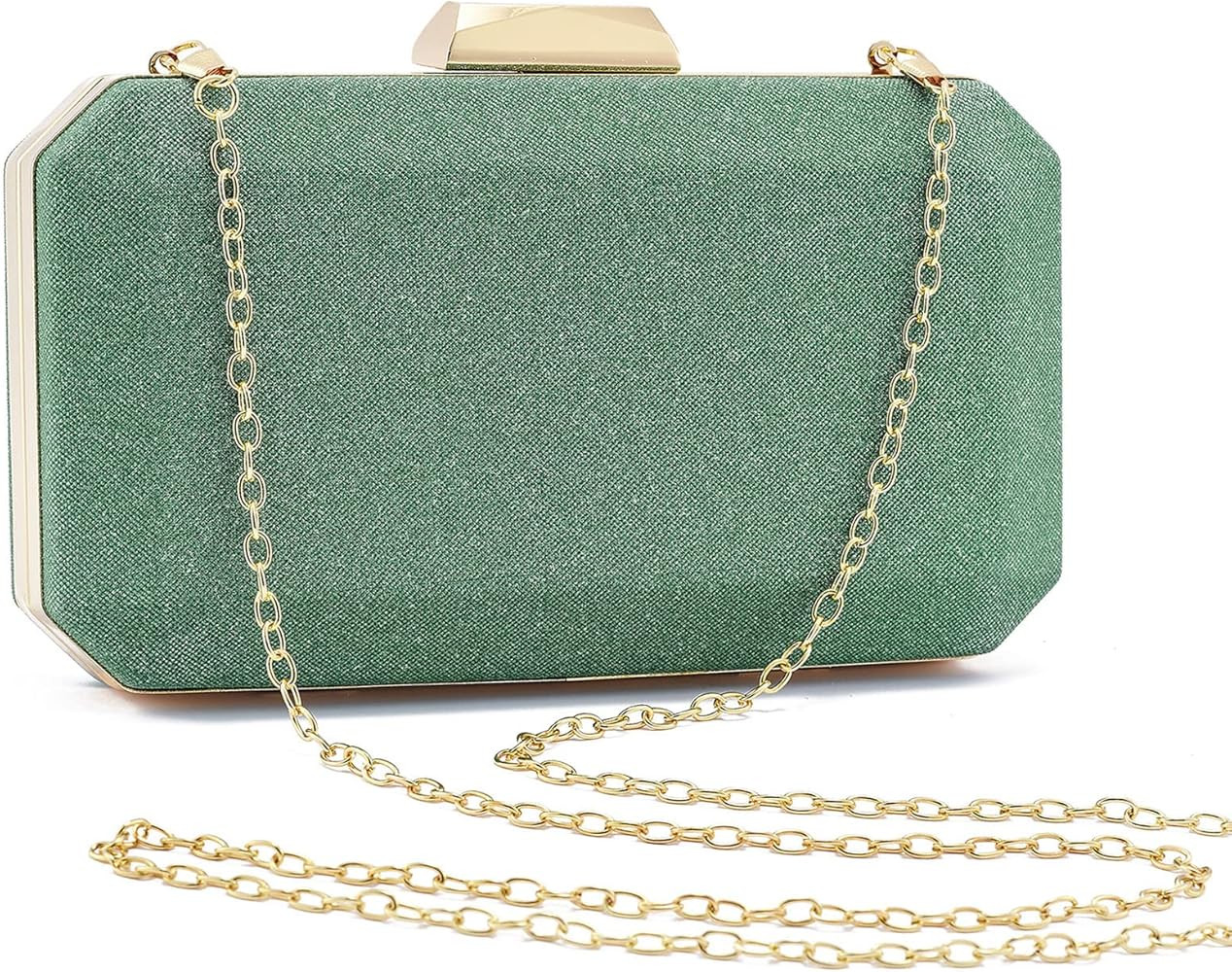 Women Glistening Evening Clutch Bag Rhinestone Glitter Handbag Wedding Purse Cocktail Party Bag F... | Amazon (US)