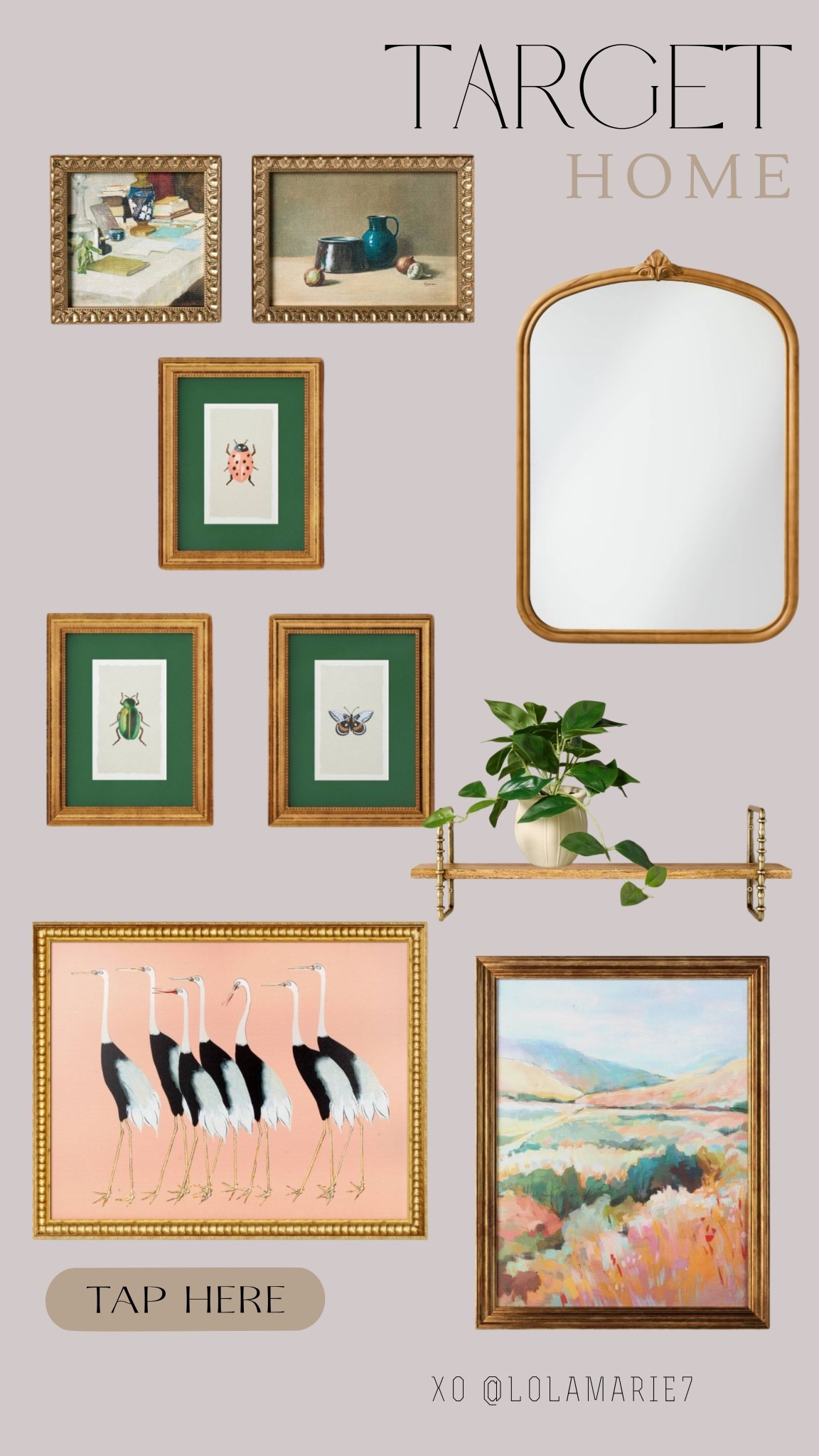 Target Home Finds 

#wallart #gallerywall #target

#LTKWatchNow #LTKFindsUnder100 #LTKHome