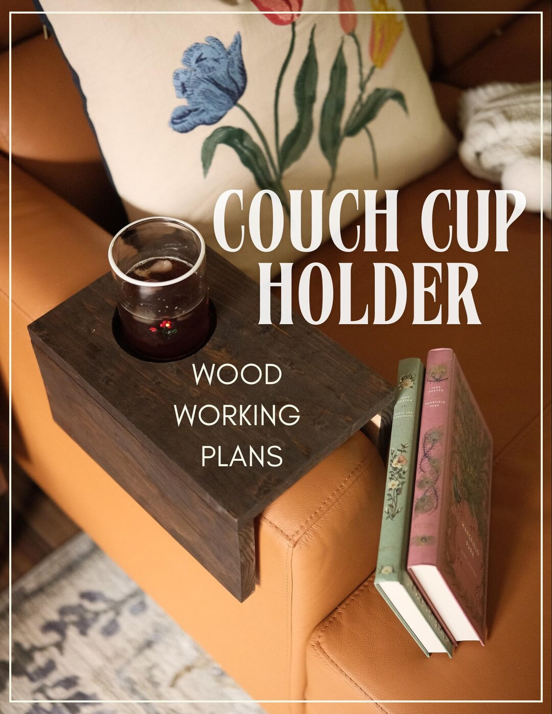 Couch Cup Holder Arm Rest Woodworking Plans: Chair, Sofa, Sectional Arm Rest - Etsy | Etsy (US)