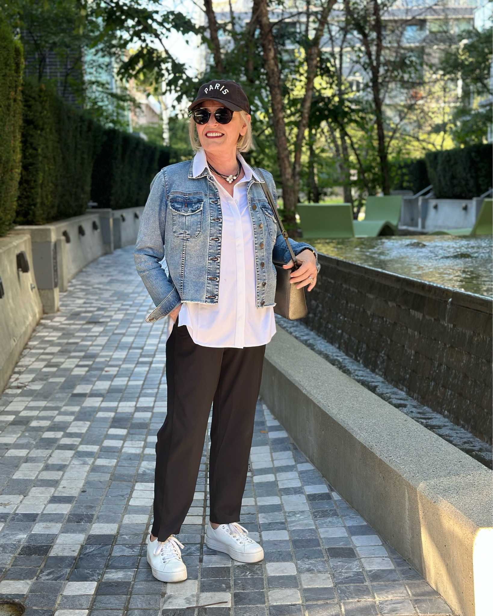 Athleta  Brooklyn pants and stretch blouse make an easy casual outfit that travels beautifully. 

#LTKshoecrush #LTKfindsunder100 #LTKtravel