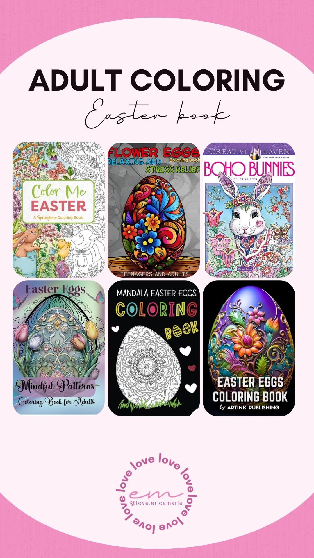 Adult coloring is the self care hobby we all need. I am convinced it’s the best way to unwind and relax. I love these gorgeous Easter themed adult coloring books. I’m linking my favorite alcohol markers that have gorgeous colors and work so well and are available in an assortment of sizes. 
Self care, adult coloringg

#LTKselfcare #LTKSeasonal #LTKmomlife