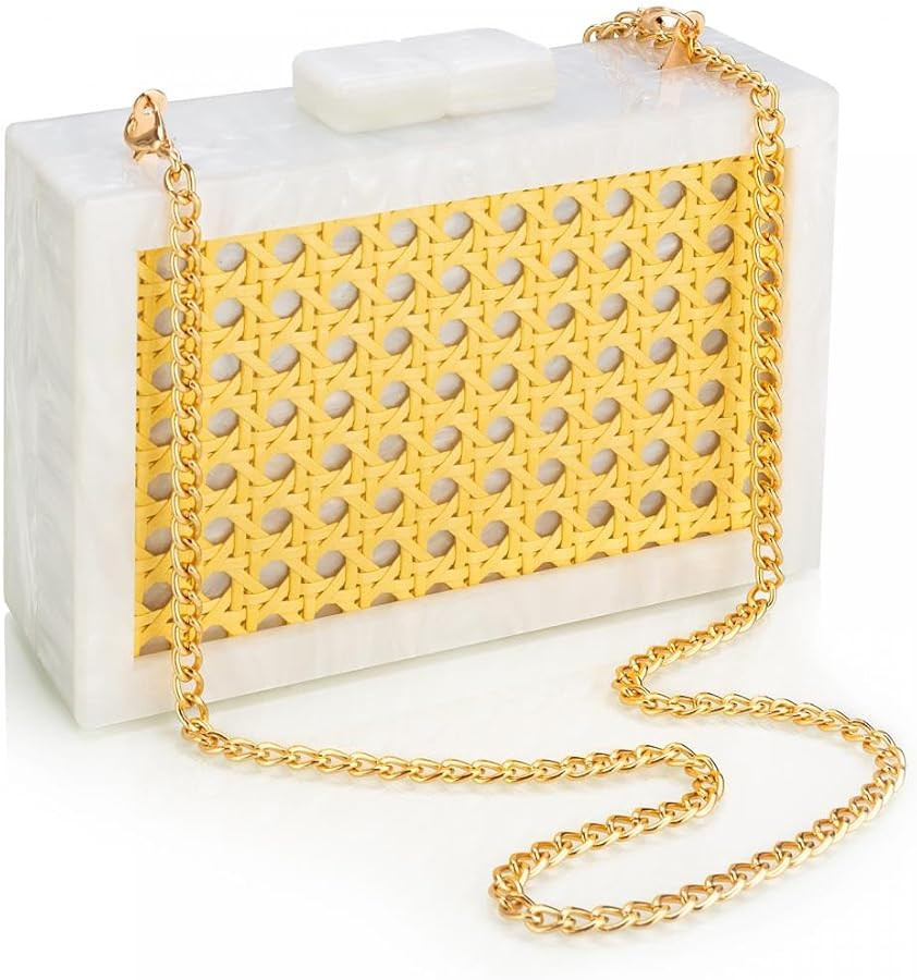 Gets Acrylic Clutch Purses for Women with Marbling Purses and Handbags Elegant Banquet Evening Cr... | Amazon (US)