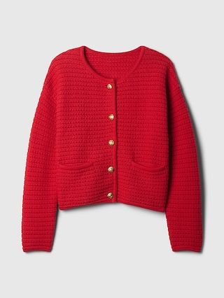 Textured Sweater Jacket | Gap (US)