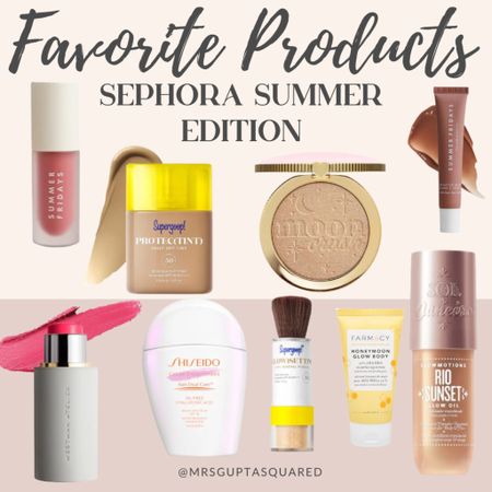 Summer must have products for warm weather, Sephora, edition

#LTKSeasonal #LTKbeauty