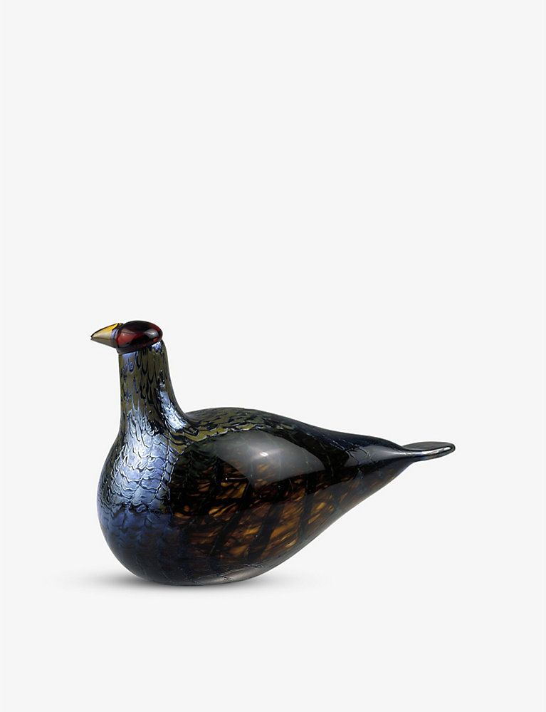 Birds by Toikka Capercaillie glass ornament 18cm | Selfridges