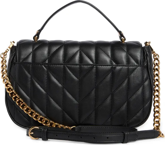 KARL LAGERFELD PARIS Lafayette Quilted Leather Satchel | Nordstromrack | Nordstrom Rack