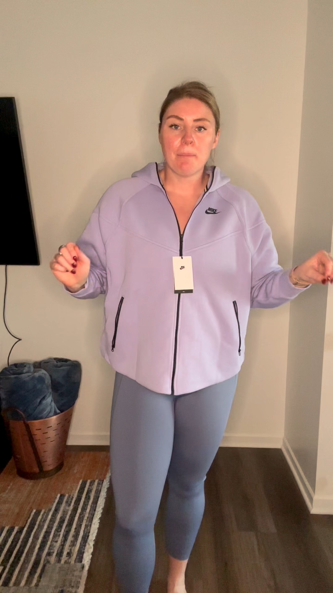 In love with the color of this fleece zip up jacket!

I’m wearing 2X, but should have sized down. Available in XS-3X and multiple colors. 

running, mid size fashion, mid size activewear, plus size fashion, plus size activewear, affordable fashion, athleisure, fleece lined 

#LTKPlusSize #LTKActive #LTKCyberWeek