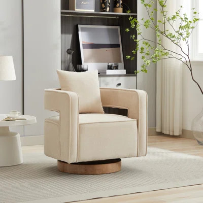 29 inches Wide Swivel Barrel Chair | Wayfair North America