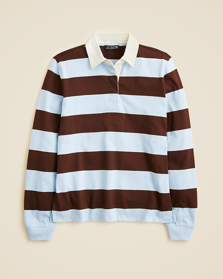 New premium-weight classic rugby shirt | J. Crew US