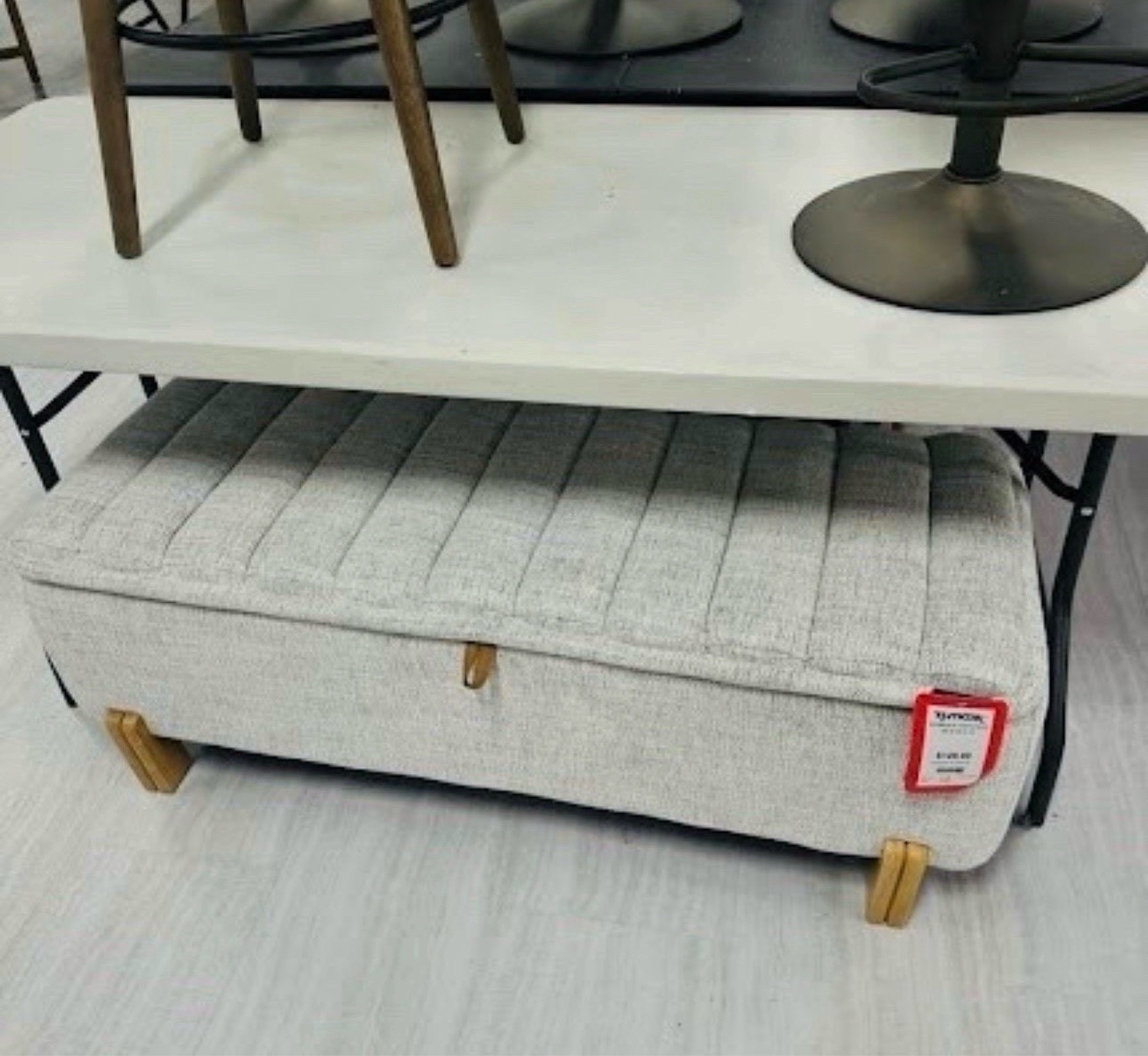 Stop the clutter at the door! Just spotted this stunning textured storage bench and I’m obsessed with the ribbed detailing and those chic light wood legs. It’s the perfect spot to hide away shoes or extra blankets while giving your entryway that high-end, designer feel for a fraction of the price.

#LTKHome