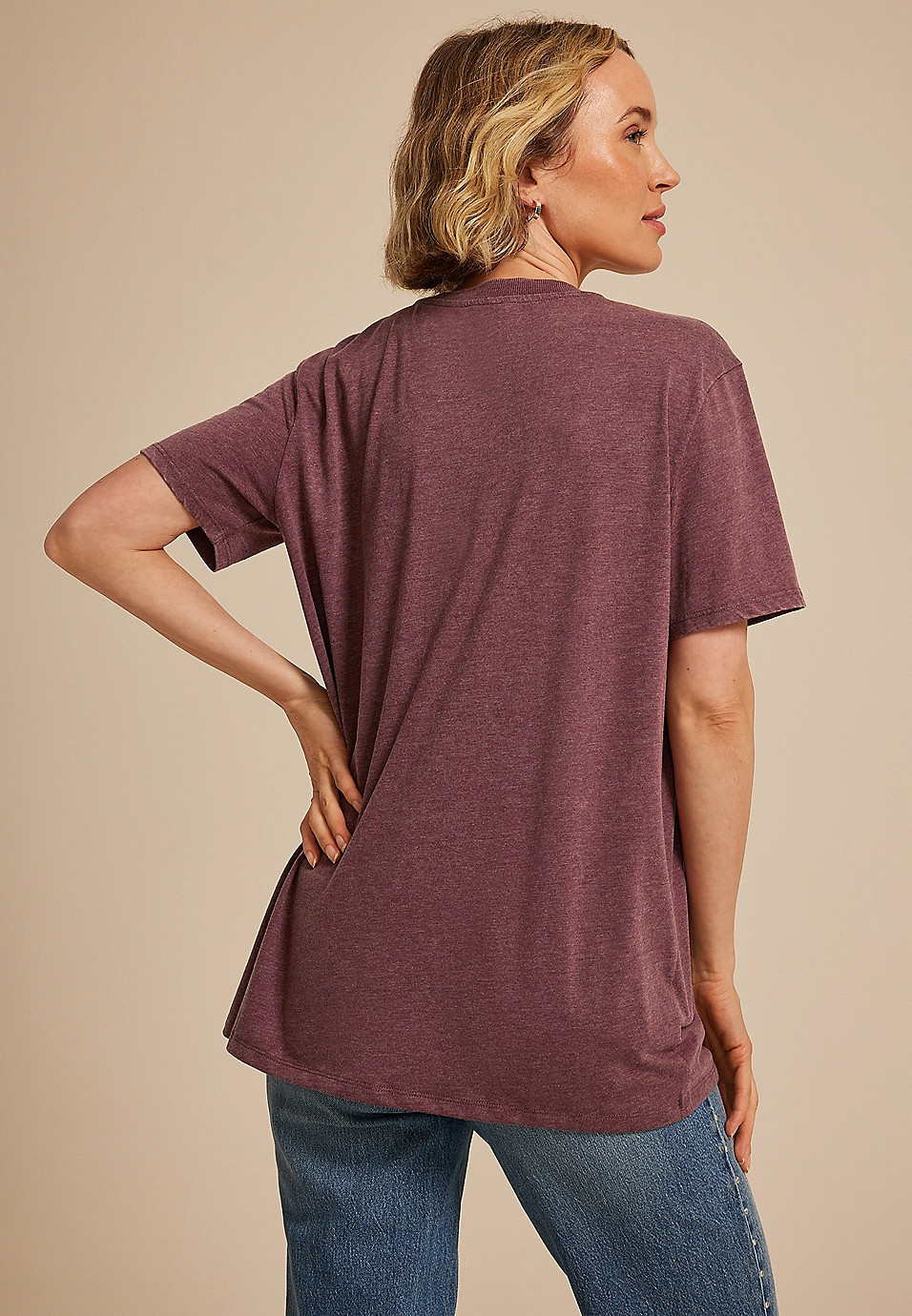 MTV Animal Print Oversized Fit Graphic Tee | Maurices