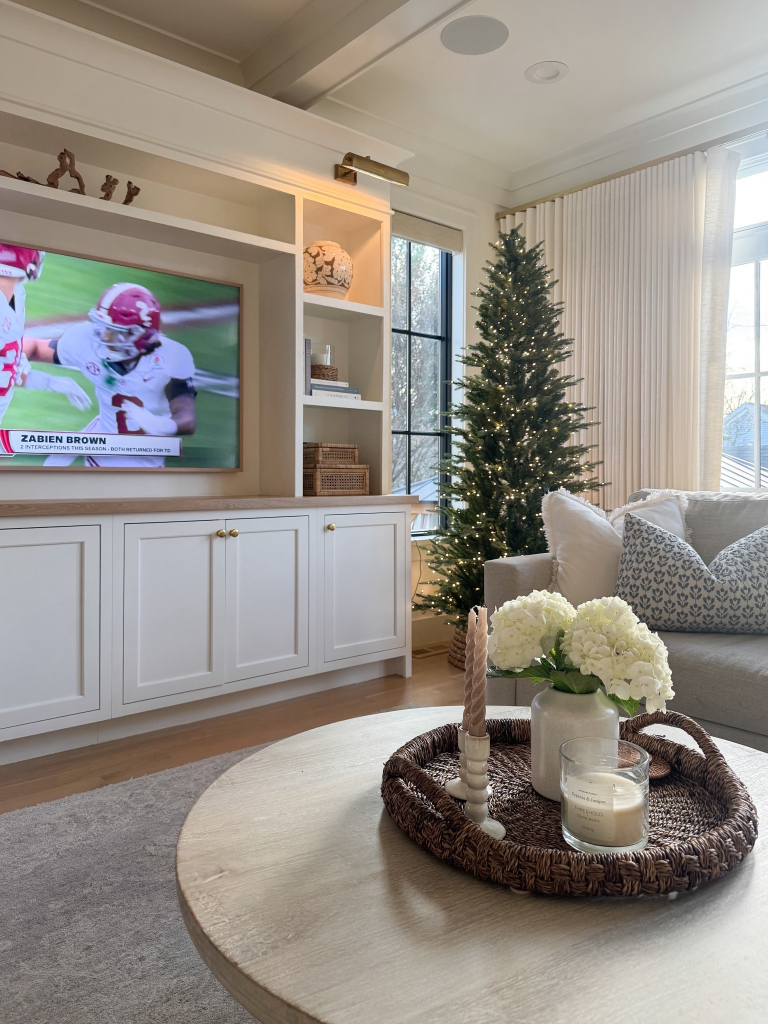 Almost all of the Christmas decor is gone. Allowing one more night with our tree before it comes down tomorrow. 

#LTKHome #LTKSeasonal #LTKFindsUnder50