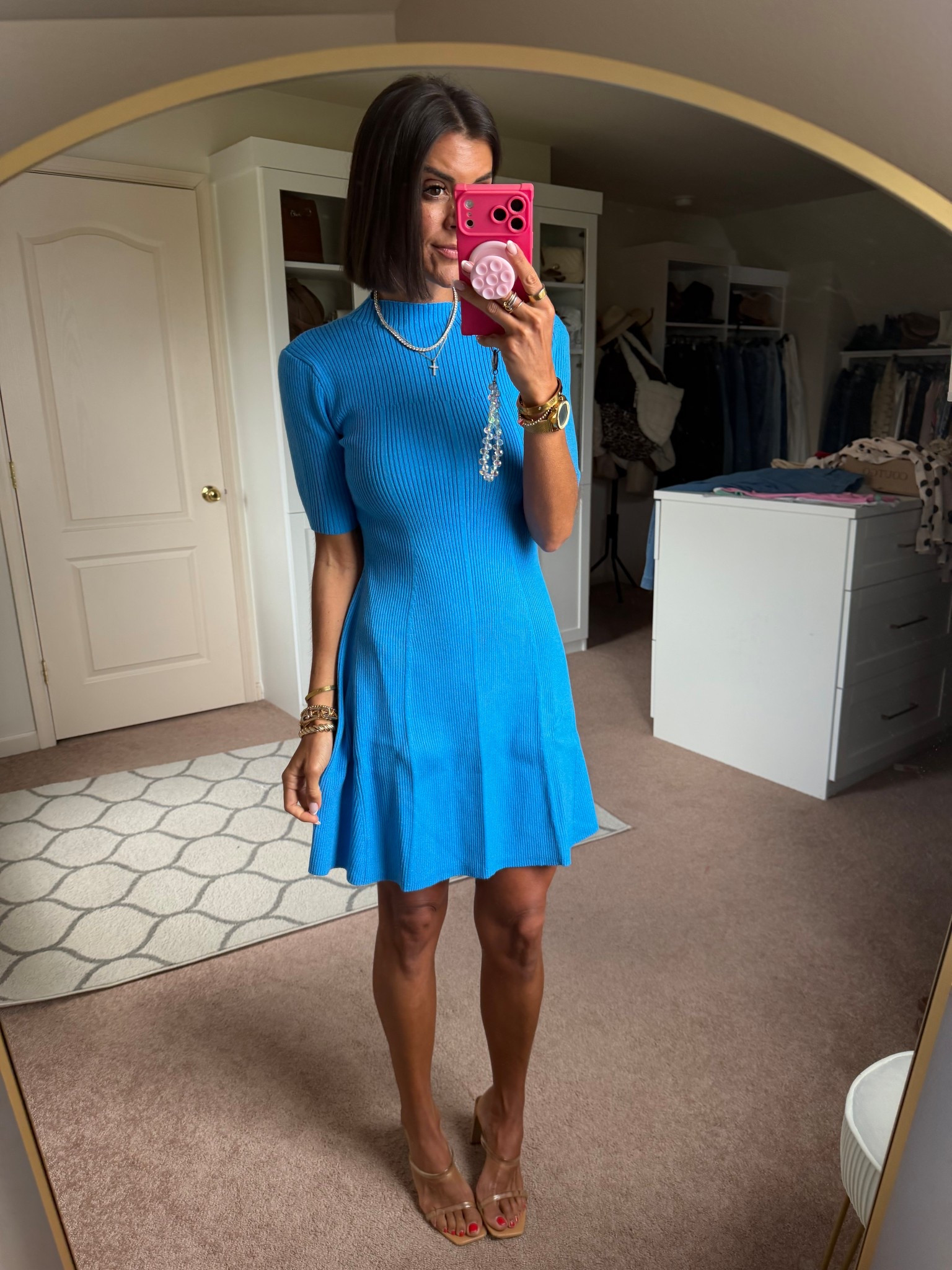 Ignore the fact that this Walmart dress is wrinkled - but it’s so good! Size xs on sale for $17!

#LTKgrwm #LTKSaleAlert #LTKmomlife