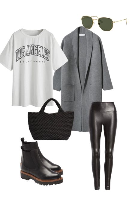 Fall outfit inspo Chelsea boots spanx t shirt outfit 

#LTKSeasonal #LTKxMadewell