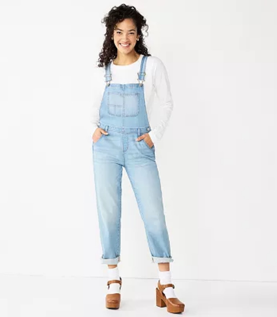 Denim Overalls